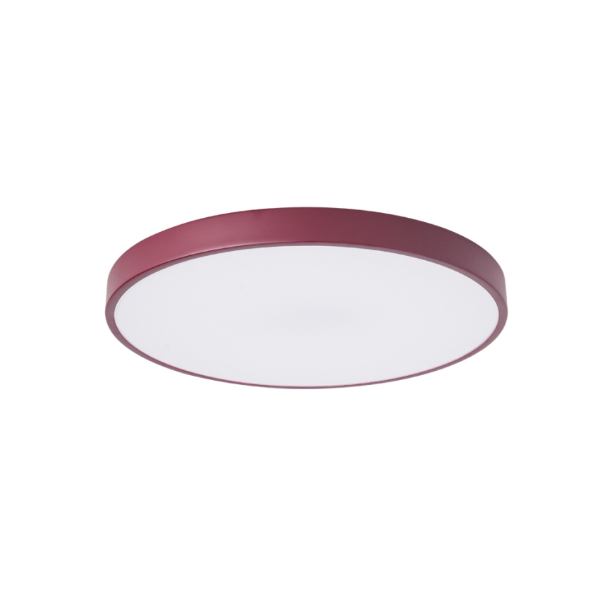 Brilagi - LED-kattovalaisin POOL LED/60W/230V 3000/4000/6000K, halkaisija 50 cm, burgundinpunainen