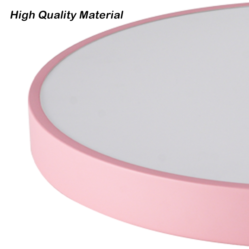 Brilagi - LED-kattovalaisin POOL LED/60W/230V 3000/4000/6000K Ø 50 cm vaaleanpunainen