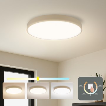 Brilagi - LED-kattovalaisin POOL LED/60W/230V 3000/4000/6000K halkaisija 50 cm beige
