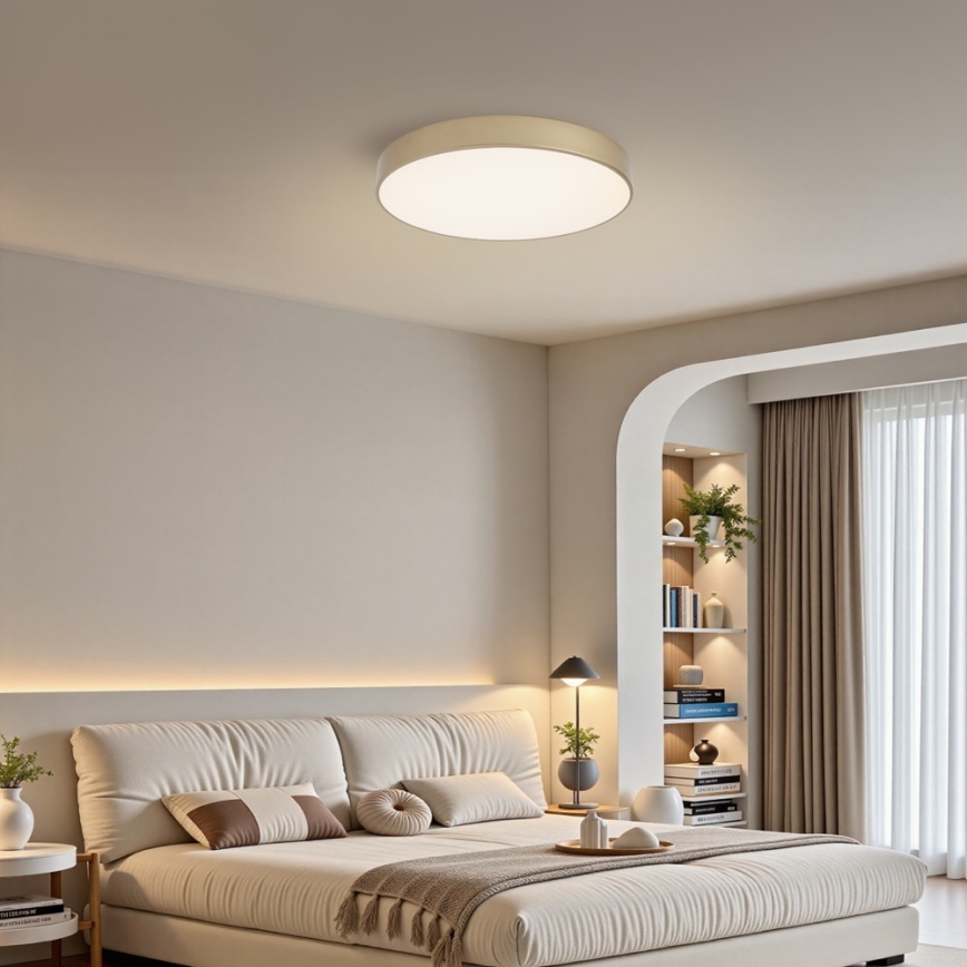 BRILAGI - LED-kattovalaisin POOL LED/60W/230V 3000/4000/6000K halkaisija 50 cm kulta