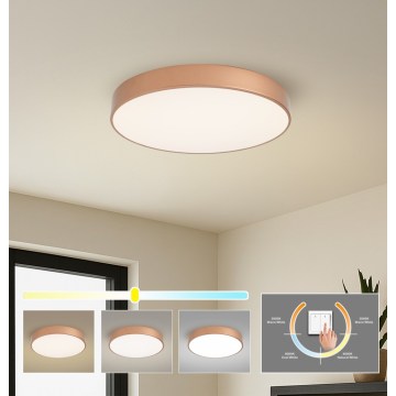 BRILAGI - LED-kattovalaisin POOL LED/60W/230V 3000/4000/6000K halkaisija 50 cm kuparinvärinen