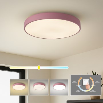 Brilagi - LED-kattovalaisin POOL LED/60W/230V 3000/4000/6000K, halkaisija 50 cm, vaaleanpunainen