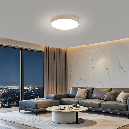 Brilagi - LED-kattovalaisin POOL LED/60W/230V 3000/4000/6000K, halkaisija 60 cm, beige