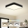 Brilagi - LED-kattovalaisin POOL SQUARE LED/36W/230V 3000/4000/6000K 40x40 cm musta