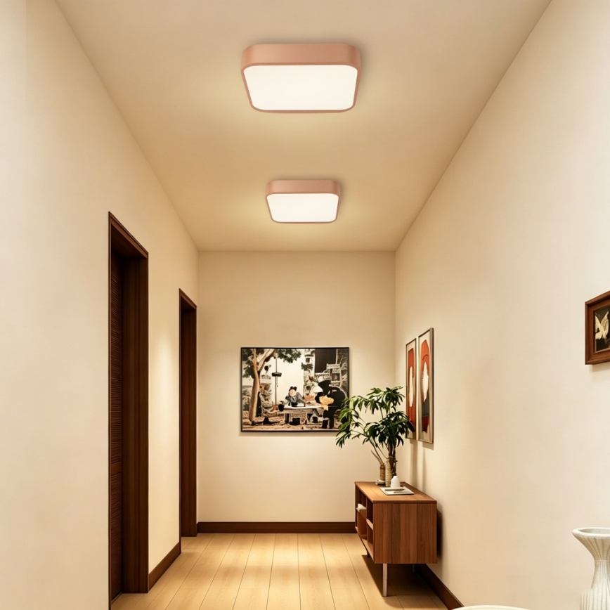 BRILAGI - LED-kattovalaisin POOL SQUARE LED/36W/230V 3000/4000/6000K 40x40 cm pronssinvärinen