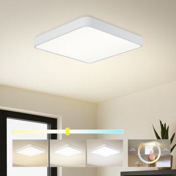 Brilagi - LED-kattovalaisin POOL SQUARE LED/36W/230V 3000/4000/6000K 40x40 cm valkoinen