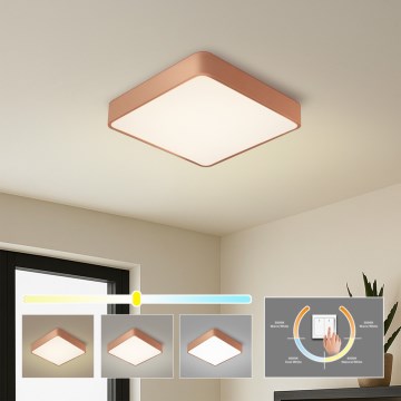 BRILAGI - LED-kattovalaisin POOL SQUARE LED/48W/230V 3000/4000/6000K 50x50 cm pronssinvärinen