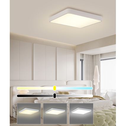 Brilagi - POOL SQUARE LED-kattovalaisin LED/48W/230V 3000/4500/6000K 50x50 cm valkoinen