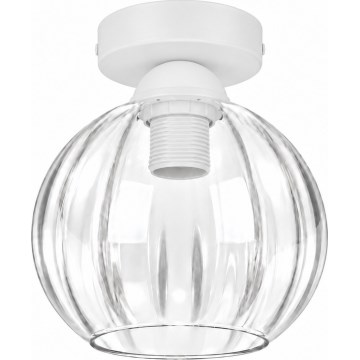 BRILAGI - LED-kattovalaisin RETRO GLASS 1xE27/60W/230V Ø 18 cm valkoinen/kirkas
