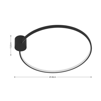 Brilagi - LED-kattovalaisin RINGO LED/18W/230V Ø 50 cm