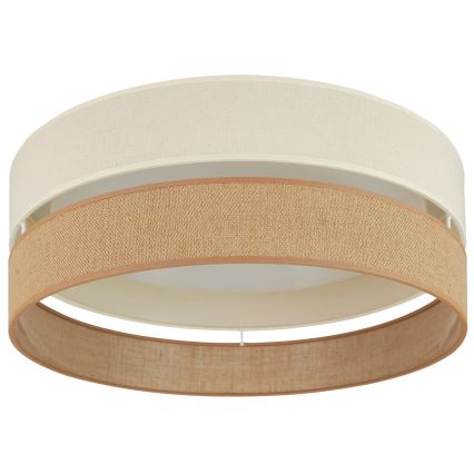 Brilagi - LED-kattovalaisin ROYAL YUTE LED/24W/230V halkaisija 45 cm beige/kerma