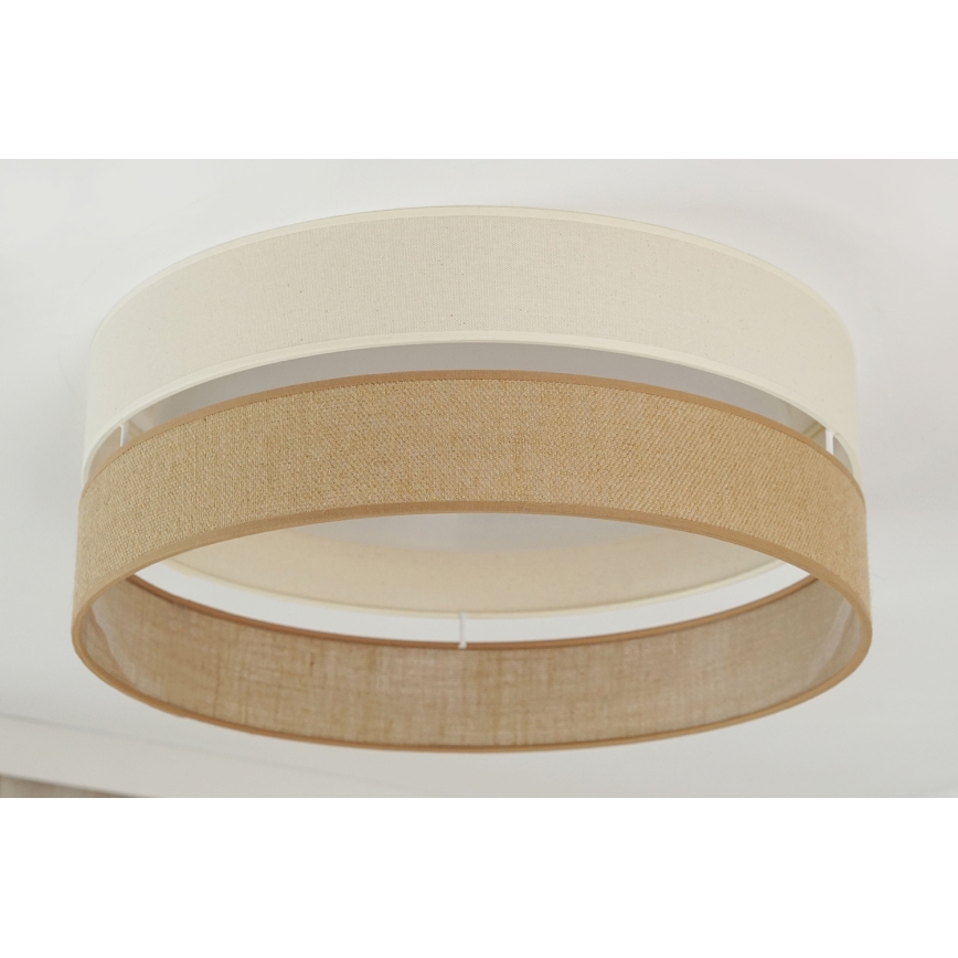 Brilagi - LED-kattovalaisin ROYAL YUTE LED/24W/230V halkaisija 45 cm beige/kerma