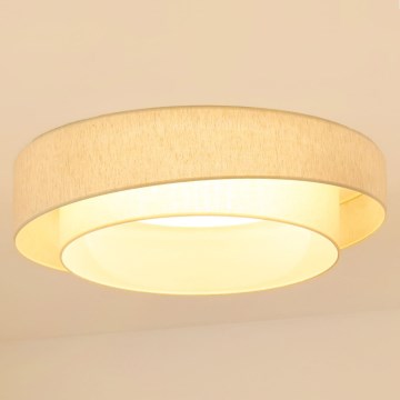 Brilagi - LED-kattovalaisin SHINE LED/26W/230V halkaisija 60 cm kerma