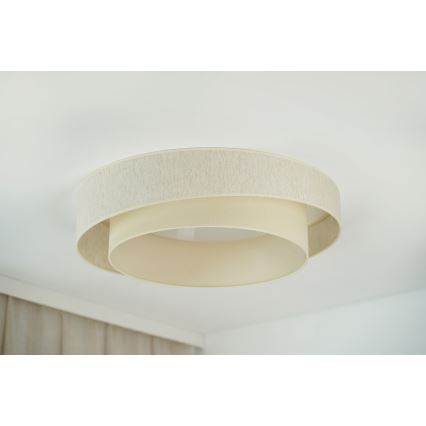 Brilagi - LED-kattovalaisin SHINE LED/26W/230V halkaisija 60 cm kerma