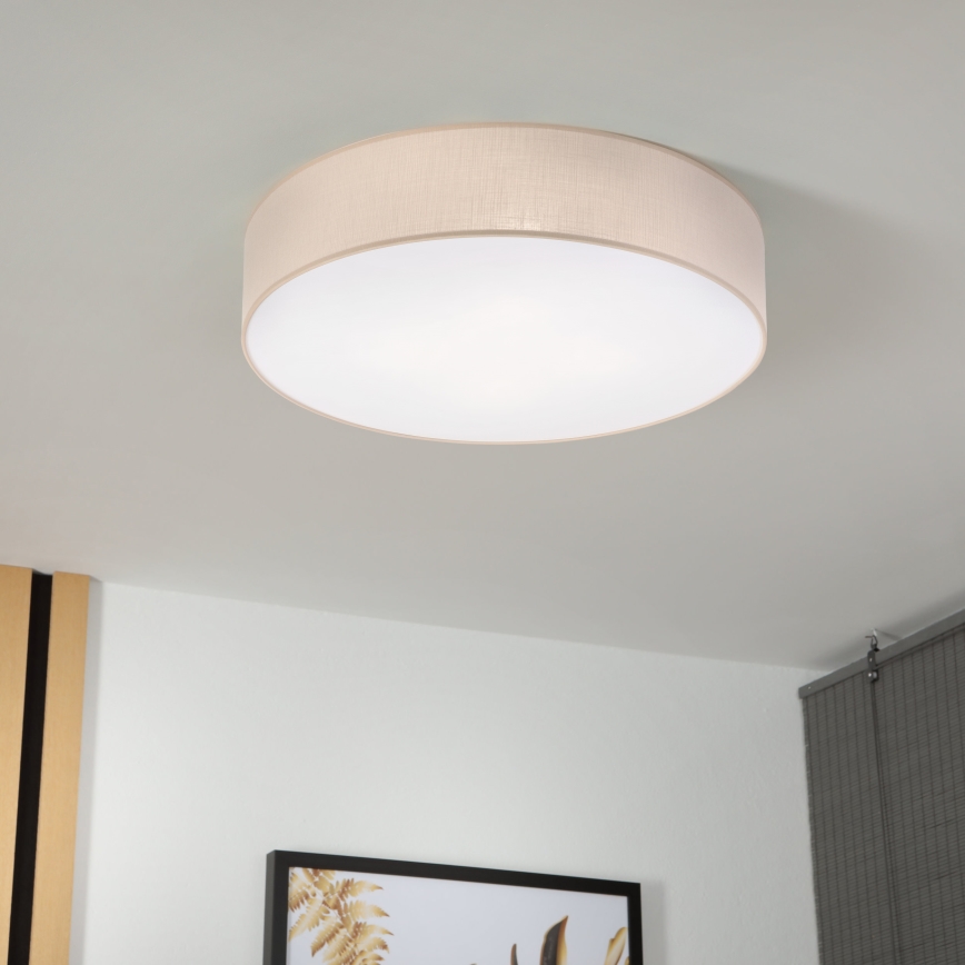 Brilagi - LED-kattovalaisin SIRIJA 4xE27/60W/230V halkaisija 60 cm beige