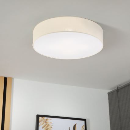 Brilagi - LED-kattovalaisin SIRIJA 4xE27/60W/230V halkaisija 60 cm kermanvärinen