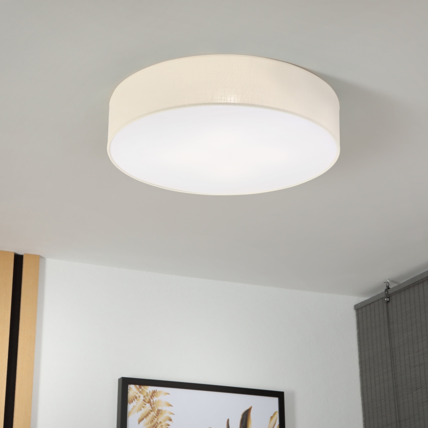 Brilagi - LED-kattovalaisin SIRIJA 4xE27/60W/230V halkaisija 60 cm kermanvärinen