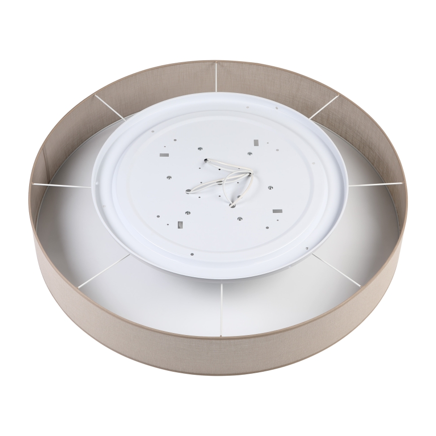 Brilagi - LED-kattovalaisin SIRIJA 6xE27/15W/230V, halkaisija 80 cm, beige