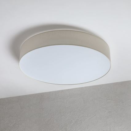 Brilagi - LED-kattovalaisin SIRIJA 6xE27/15W/230V halkaisija 80 cm kerma