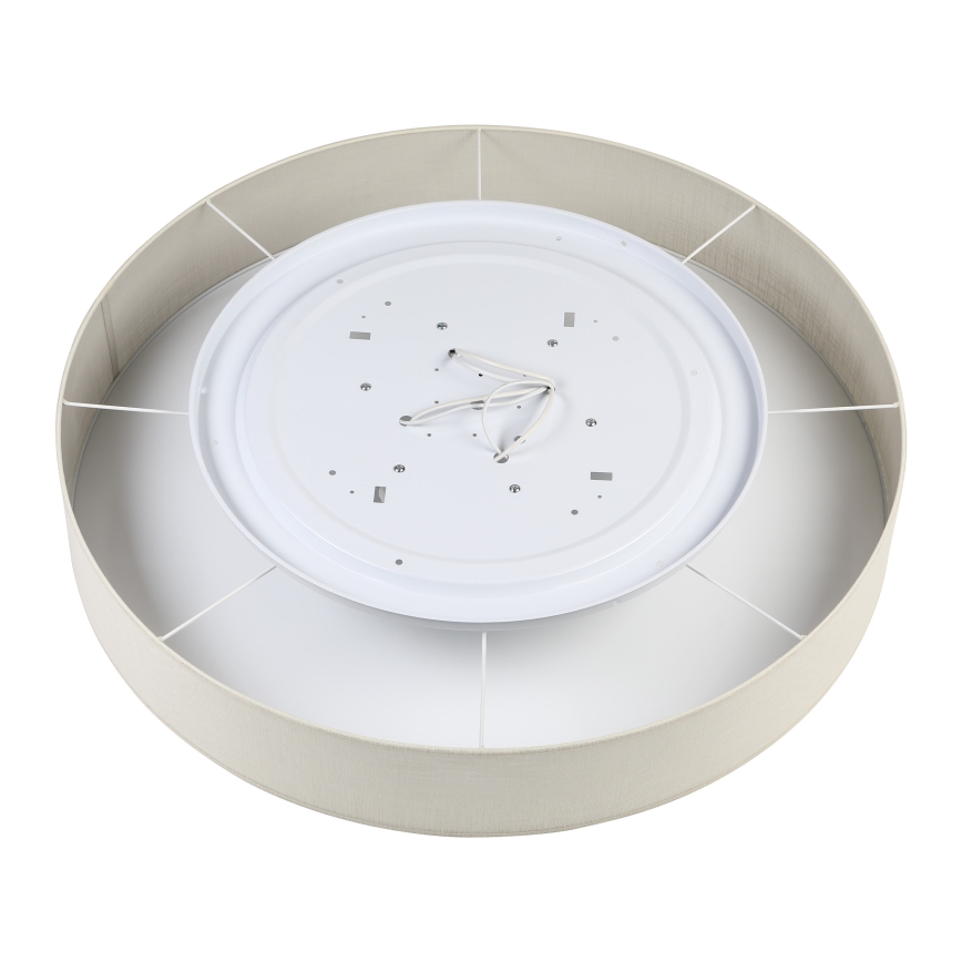 Brilagi - LED-kattovalaisin SIRIJA 6xE27/60W/230V, halkaisija 80 cm, kermanvärinen