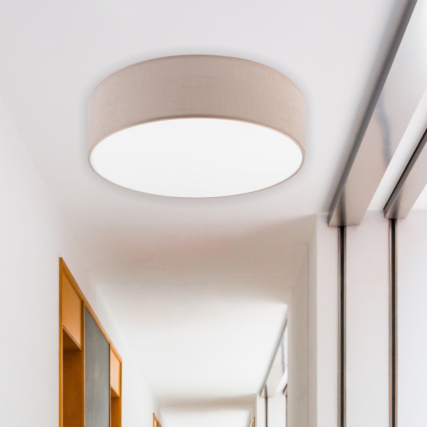 Brilagi - LED-kattovalaisin SIRIJA LED/24W/230V halkaisija 45 cm beige