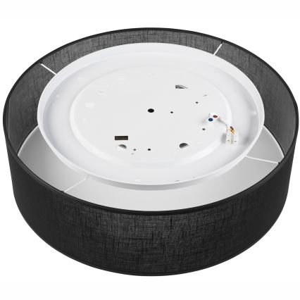 Brilagi - LED-kattovalaisin SIRIJA LED/24W/230V halkaisija 45 cm musta