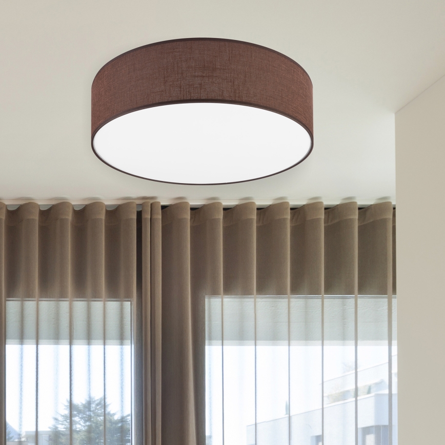 Brilagi - LED-kattovalaisin SIRIJA LED/24W/230V halkaisija 45 cm ruskea