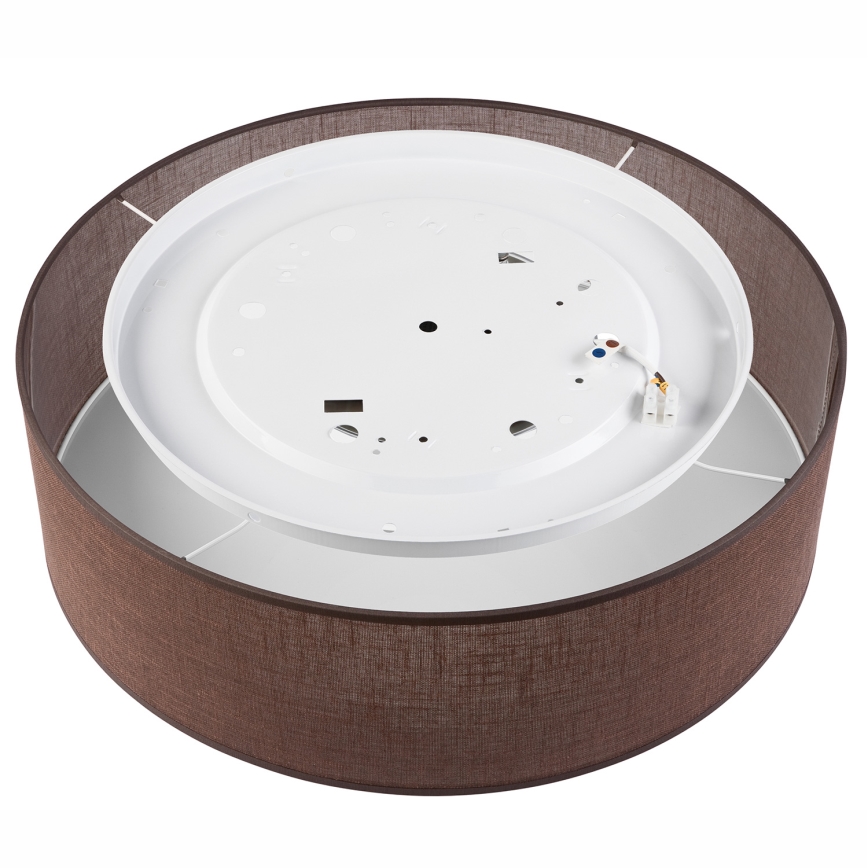 Brilagi - LED-kattovalaisin SIRIJA LED/24W/230V halkaisija 45 cm ruskea