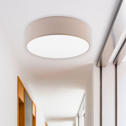 Brilagi - LED-kattovalaisin SIRIJA LED/36W/230V halkaisija 45 cm beige