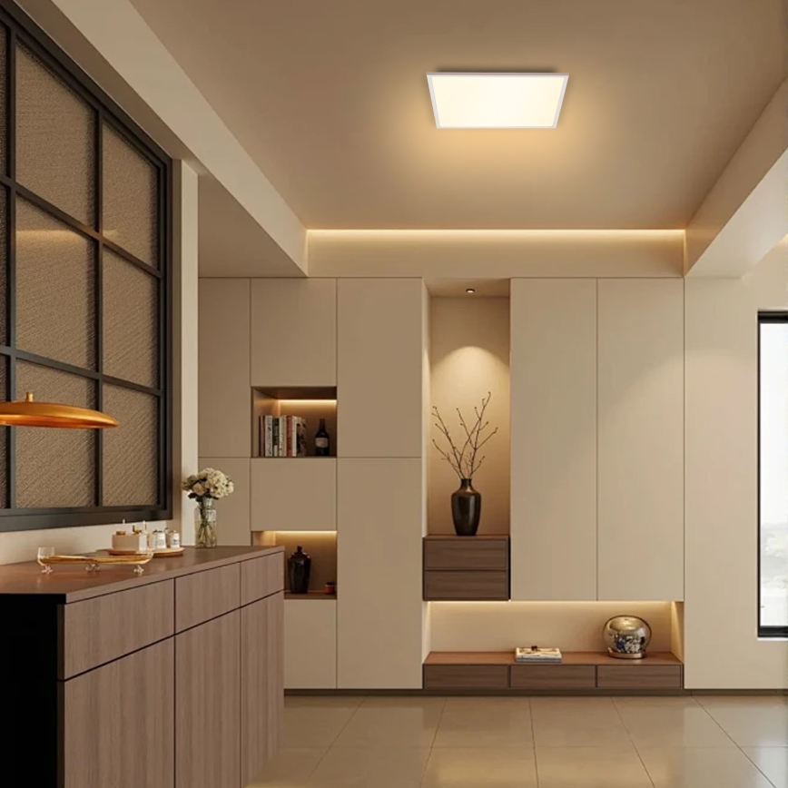 Brilagi - LED-kattovalaisin SLIMFRAME LED/25W/230V 30x30 cm valkoinen