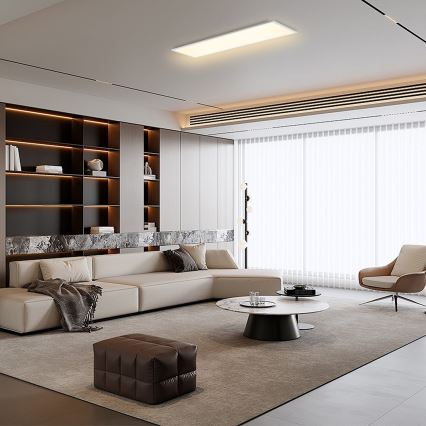 Brilagi - LED-kattovalaisin SLIMFRAME LED/58W/230V 120x30 cm valkoinen