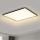 Brilagi - LED-kattovalaisin SLIMFRAME LED/58W/230V 60x60 cm musta