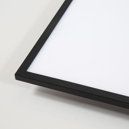 Brilagi - LED-kattovalaisin SLIMFRAME LED/58W/230V 60x60 cm musta