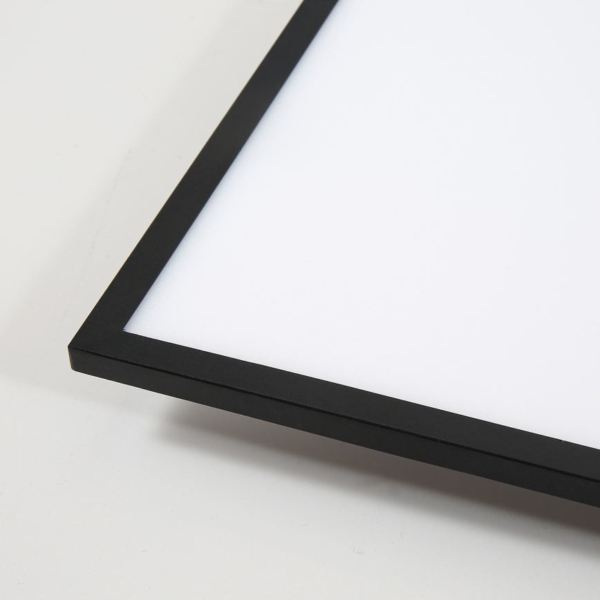 Brilagi - LED-kattovalaisin SLIMFRAME LED/58W/230V 60x60 cm musta