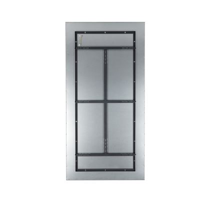 Brilagi - SLIMFRAME LED-kattovalaisin 80 W 230 V 120 x 60 cm 3000/4000/6000 K musta