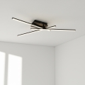 BRILAGI - LED-kattovalaisin STRIPES LED/30W/230V 51x78 cm musta