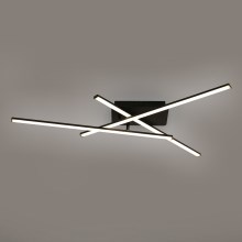 Brilagi - LED-kattovalaisin STRIPES LED/30W/230V musta