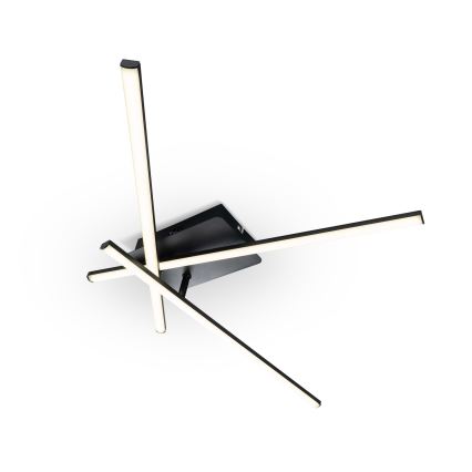 Brilagi - LED-kattovalaisin STRIPES LED/30W/230V 51x78 cm musta