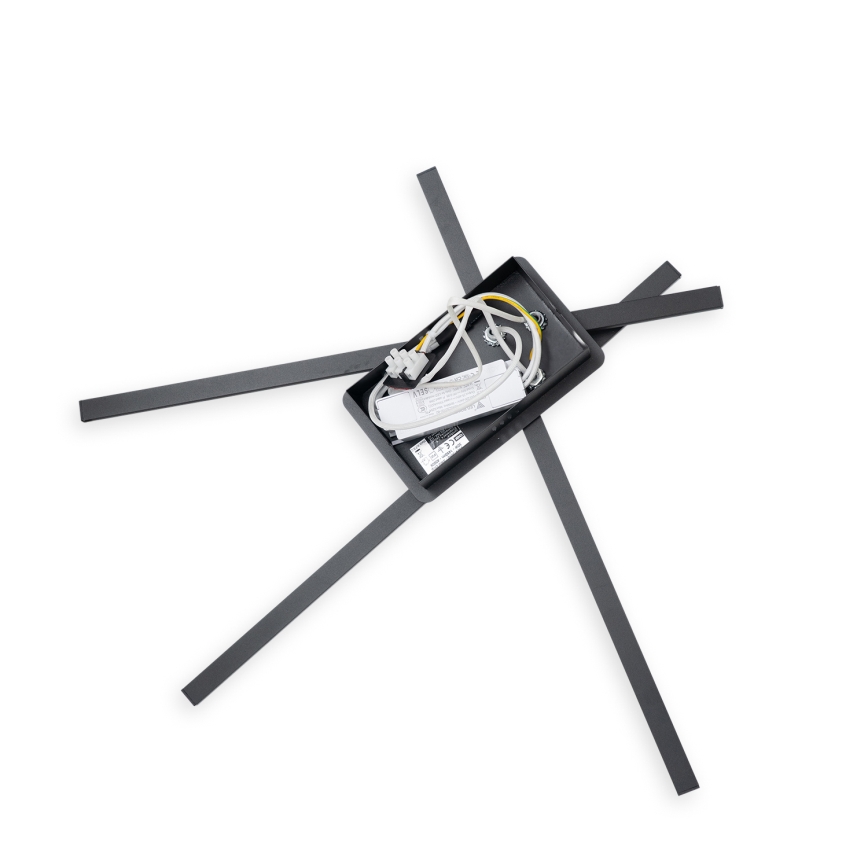 Brilagi - LED-kattovalaisin STRIPES LED/30W/230V 51x78 cm musta