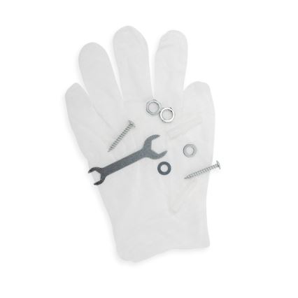 Brilagi - LED-kattovalaisin STRIPES LED/30W/230V 51x78 cm musta