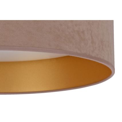 Brilagi - LED Kattovalaisin VELVET LED/12W/230V d. 30 cm 3000K/4000K/6400K beige/kulta