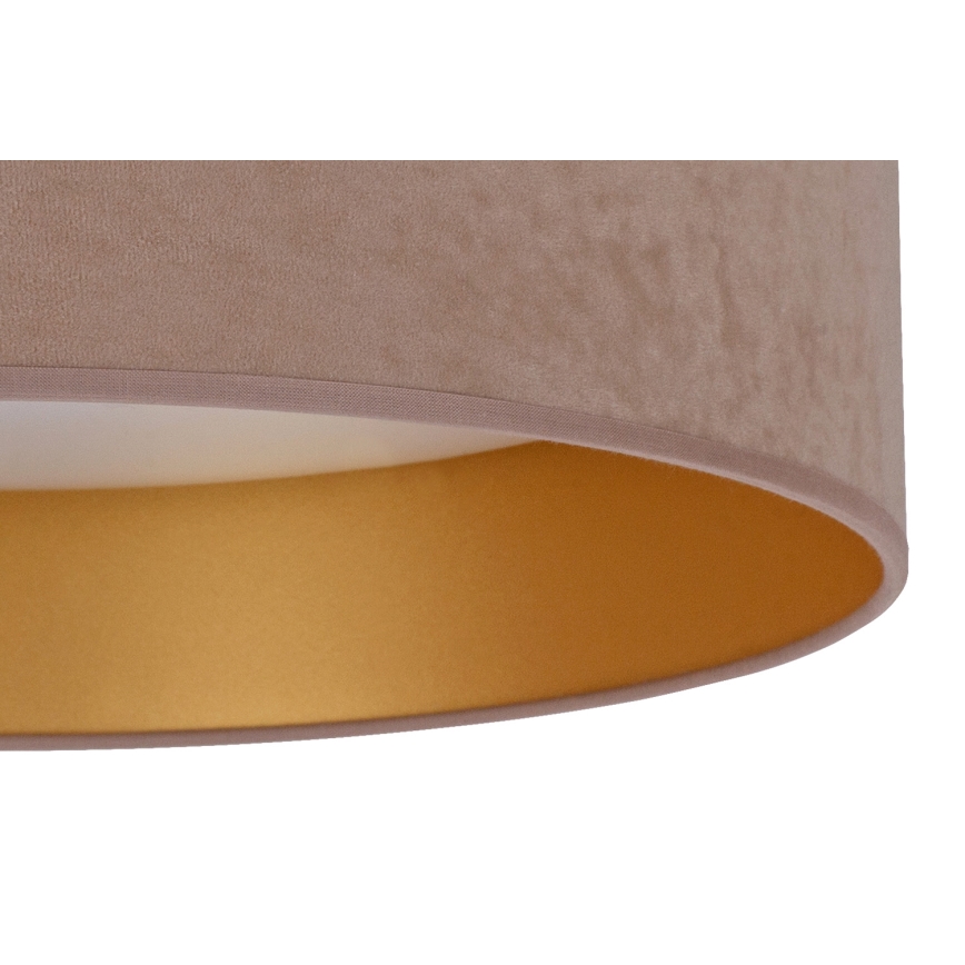 Brilagi - LED Kattovalaisin VELVET LED/12W/230V d. 30 cm 3000K/4000K/6400K beige/kulta