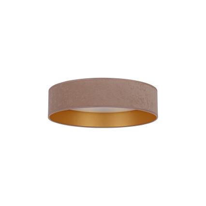 Brilagi - LED Kattovalaisin VELVET LED/12W/230V d. 30 cm 3000K/4000K/6400K beige/kulta