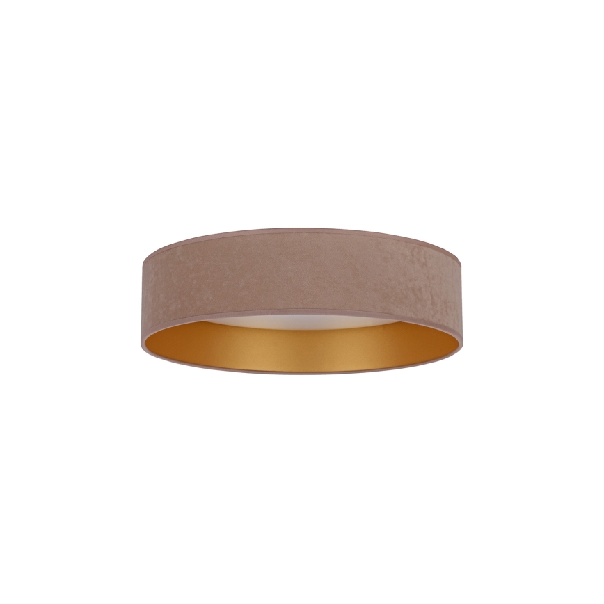 Brilagi - LED Kattovalaisin VELVET LED/12W/230V d. 30 cm 3000K/4000K/6400K beige/kulta