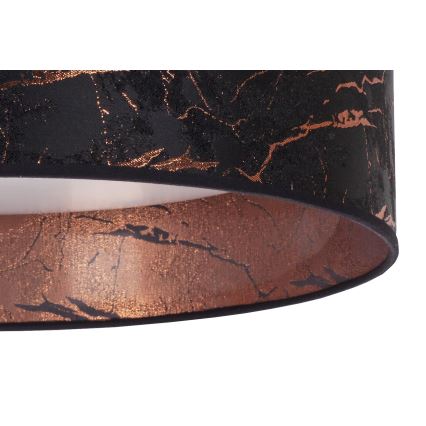 Brilagi - LED Kattovalaisin VELVET LED/12W/230V d. 30 cm 3000K/4000K/6400K musta/kupari