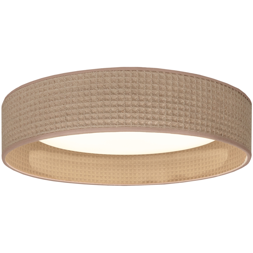 BRILAGI - LED-kattovalaisin VELVET SIMPLE 36W/230V 3000K halkaisija 55 cm beige