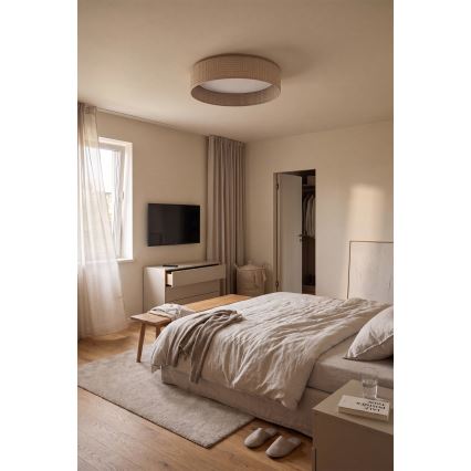 Brilagi - LED-kattovalaisin VELVET SIMPLE LED/24W/230V 3000K, halkaisija 45 cm, beige
