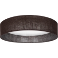 Brilagi - LED-kattovalaisin VELVET SIMPLE LED/24W/230V 3000K halkaisija 45 cm ruskea