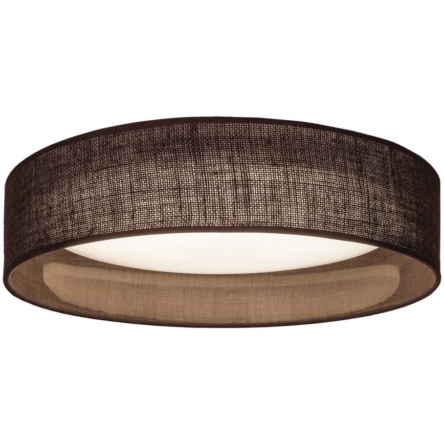 Brilagi - LED-kattovalaisin VELVET SIMPLE LED/24W/230V 3000K halkaisija 45 cm ruskea