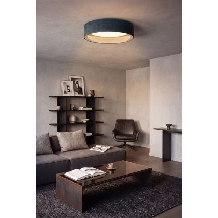 Brilagi - LED-kattovalaisin VELVET SIMPLE LED/24W/230V 3000K, halkaisija 45 cm, vihreä
